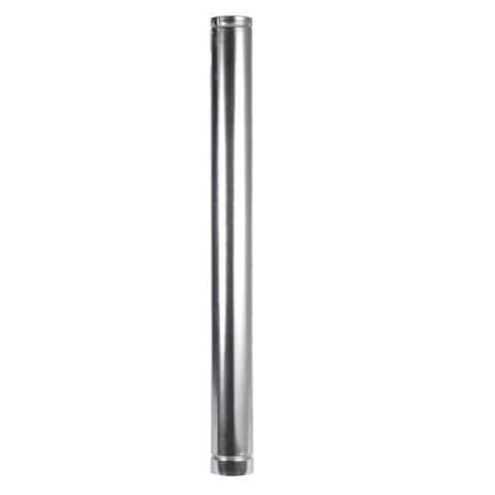 Selkirk 184048 Round Gas Vent Pipe  4 In. X 4 Ft. - Pack Of 2